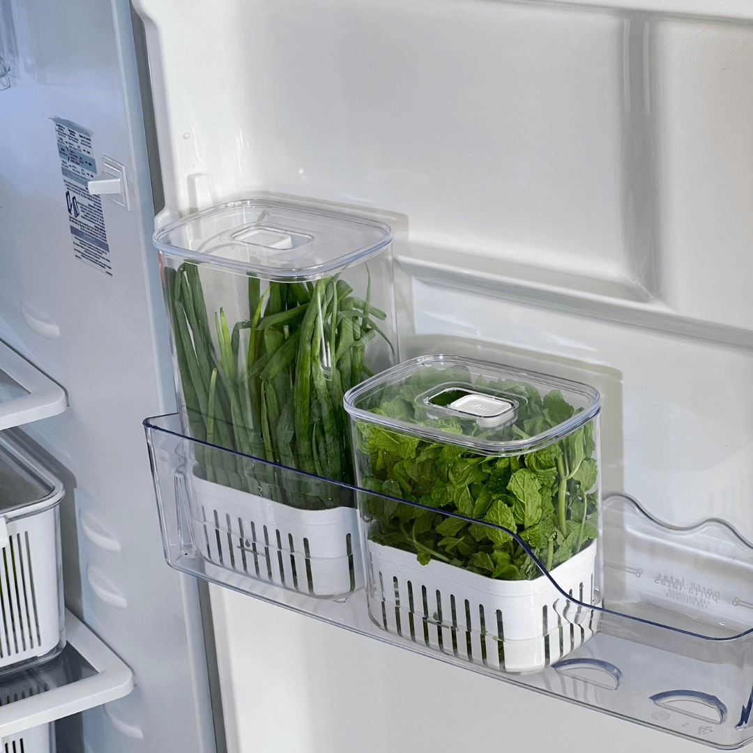 Organizador Pote para Temperos Frescos Clear Fresh 2,3 Litros